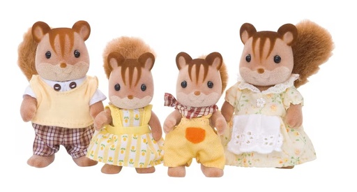 [L4172] Sylvanian Families - La famille écureuil roux - 3 ans +