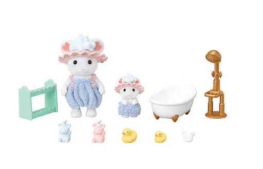 Sylvanian Families - Le bain des frères souris - 3 ans + [5805]