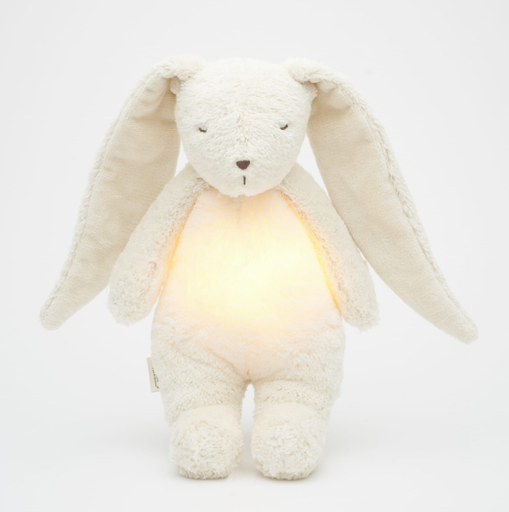 Moonie - Peluche veilleuse musicale - Lapin en coton BIO Organic - Polar