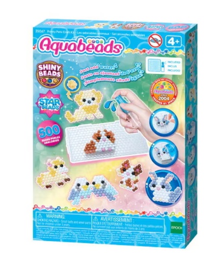 [35067] Aquabeads - Le kit des animaux mignons - 4 ans +