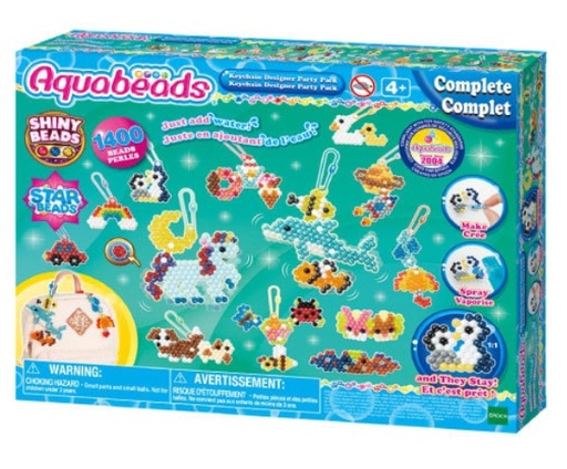 Aquabeads - Les porte-clés et suspensions - 4 ans + [35025]