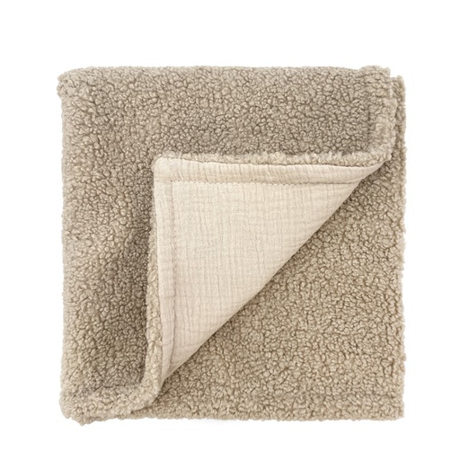 Babyshower - Couverture Polaire Large - Latte Doodle [FBXLLDO]