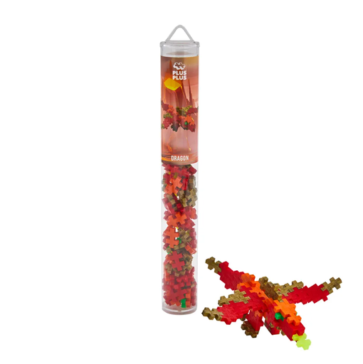 [PP4267] PLUS-PLUS - Tube Dragon - 100 pcs
