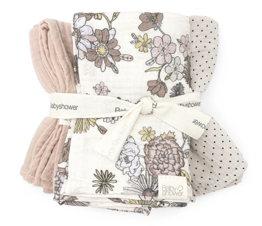 Babyshower - Set de 3 tetras -  Bardot [P3SWBRD]