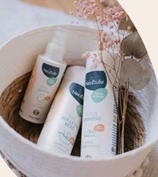 Neobulle - Pack de Soin - Gel Bulle de bébé/Gel caresse d'Aloe Vera/Liniment