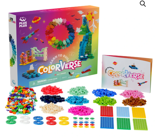 PLUS-PLUS - Kit découverte Colorverse - 1000 pièces [03972]