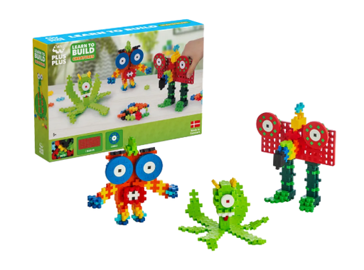 [3907] PLUS-PLUS - Kit découverte créatures - 240 pièces - 5 ans +