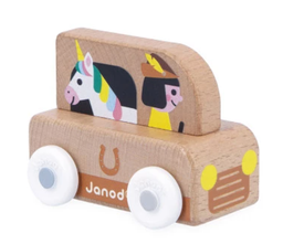 [05926] Janod - Van à licorne en bois Royaume enchanté - Cross Roads