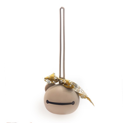 Babyshower - Porte-tétine silicone Teddy - Beige