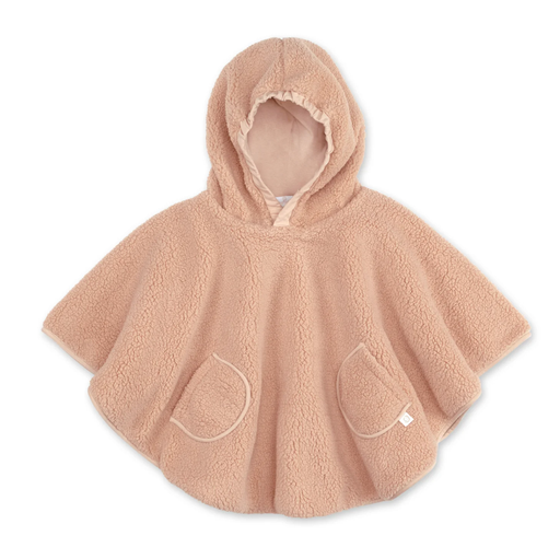Bemini - Poncho de Voyage 9-36m Natural Teddy + Pady Jersey [383TEDDY85JU]