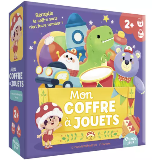 Auzou - Mon coffre à jouets - 2 ans +
