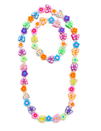 Great Pretenders - Ensemble collier et bracelet - Fleurs - 3 ans +