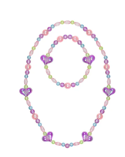 Great Pretenders - Ensemble collier et bracelet Coeurs - 3 ans +