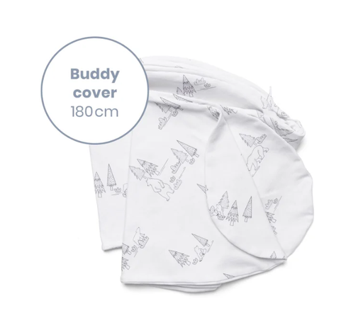 Doomoo - Housse pour Coussin d'Allaitement - Buddy - Bear Family