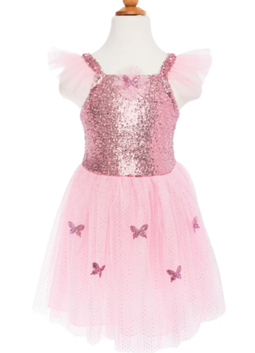 Great Pretenders - Robe Papillon Rose - 5/7 ans