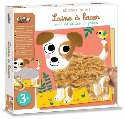 Crealign' - Laine à lacer - Mes Doux Compagnons - 3 ans + [CL200]