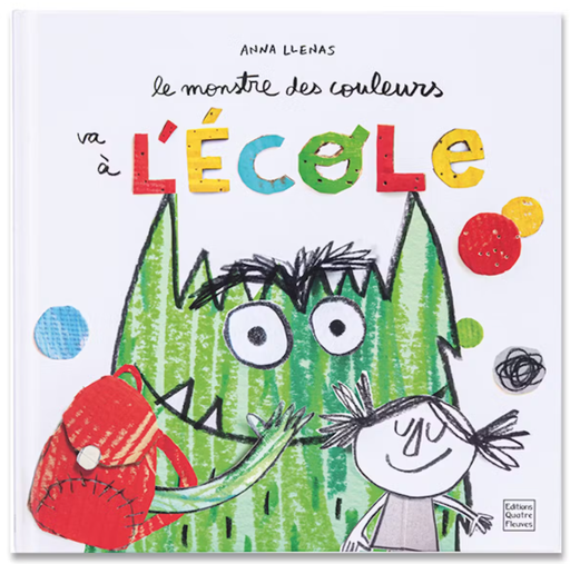 Glénat - Le Monstre des couleurs va à l'école - A. Llenas