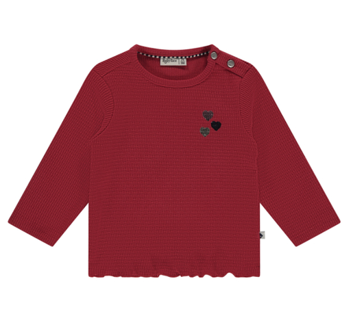 Babyface - T-shirt rouge à longues manches - Fille