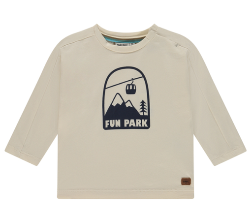 BABYFACE - T-shirt blanc à manches longues - Garçon