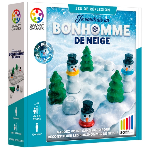 [SG095FR] Smartgames - Je voudrais un bonhomme de neige