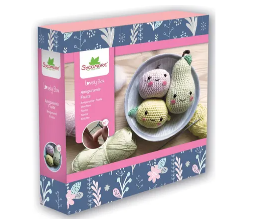 Sycomore- Lovely Box - Amigurumis Fruits [SYCRE1075]