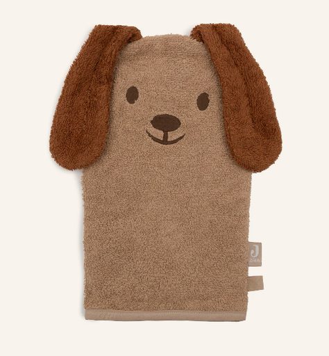 Jollein - Gant de toilette éponge - Diego Dog [336-597-68133]