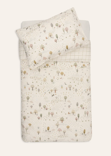 Jollein - Housse de Couette + Taie - Tiny Park - 100x140 cm