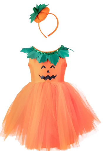 [34313] Great Pretenders - Robe Citrouille - 3/4 ans