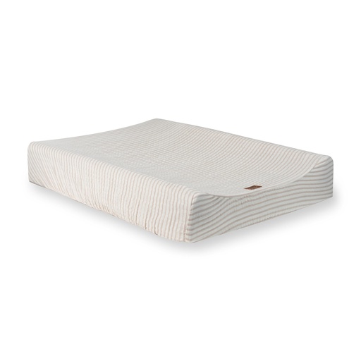 Quax - Housse de Matelas à Langer en Tétra - Stripes