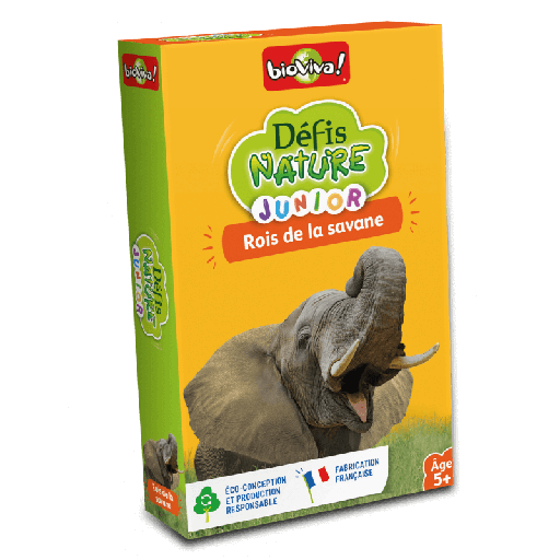 Bioviva! - Défis Nature Junior - Rois de la savane - 5 ans et + [02715]