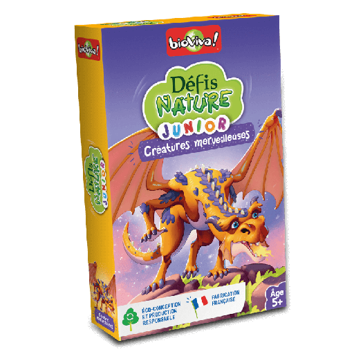 Bioviva! - Défis Nature Junior - Créatures merveilleuses - 5 ans et + [02713]