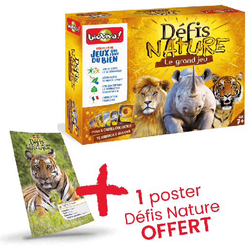 Bioviva! - Défis Nature - Le Grand Jeu - Collector - 7 ans et + [02806]