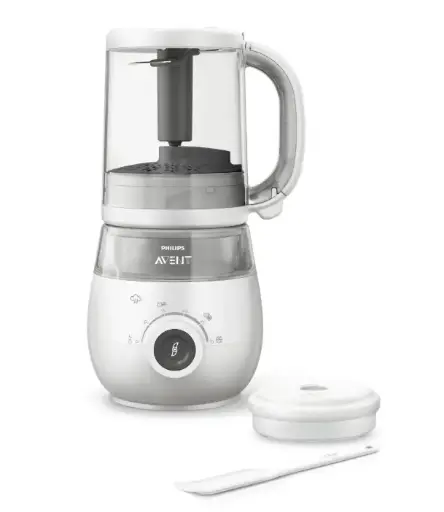 Avent - Cuiseur Vapeur 4-in-1 - Gris  [SCF883/01]