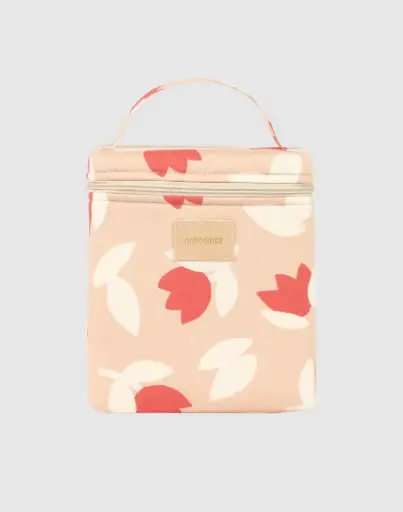 Nobodinoz - Sac isotherme Hyde Park pour biberon - Red Tulips