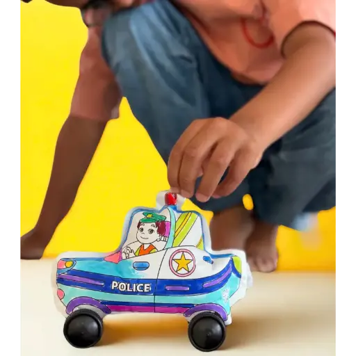 [P5307] ARA-CREATIVE - Coloriages gonflables - Police et pompier