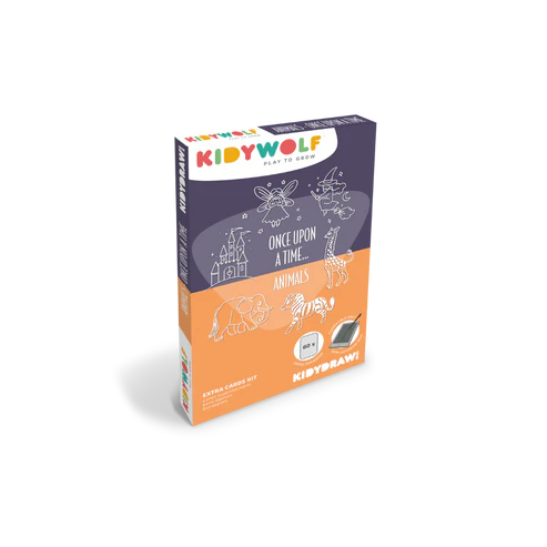 [REFIL-DRAW-MINI-OUT-ANI] KIDYWOLF - KIDYDRAW-MINI - Recharge - Il était une fois / Animaux