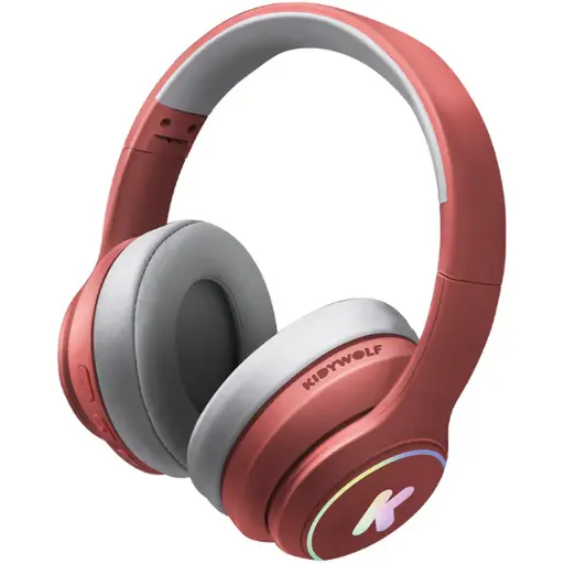 KIDYWOLF - K-EARS - Casque Bluetooth - Rouge [K-EARS-BT-RD]