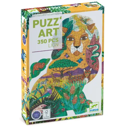 DJECO - Puzz'Art Lion - 350 pcs - 7 ans + [DJ07660]