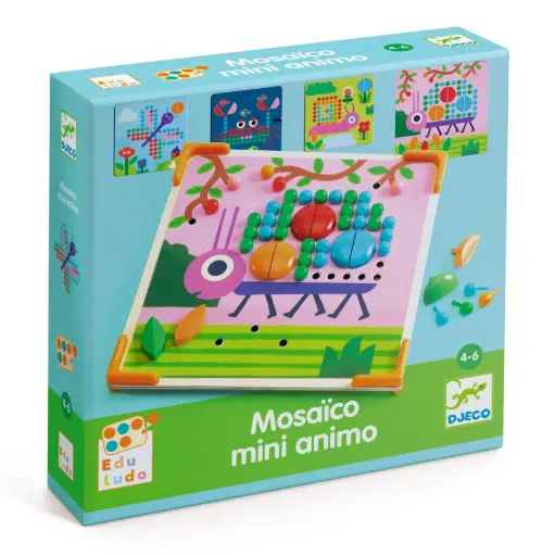 DJECO - Eduludo - Mosaïco Mini Animo - 4-6 ans [DJ08239]