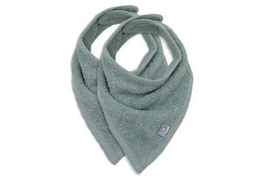 Jollein - Bavoir Bandana - Sea Green - 2 Unités  [029-867-68043]