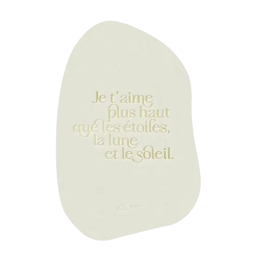 Zakuw - Carte postale - Je t'aime