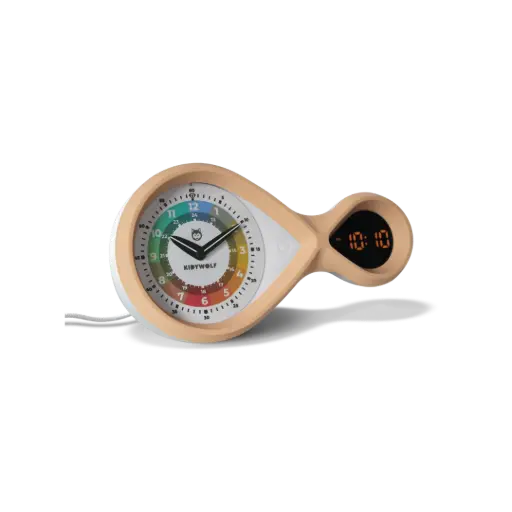 KIDYWOLF - KIDYALARM - Réveil éducatif - Rose [KIDYALARM-BR]