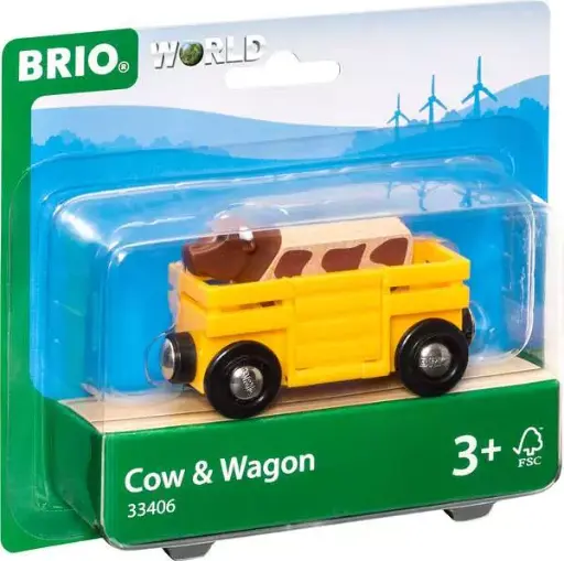 Brio - Wagon Transport de Betail - 3 ans +   [63340600]