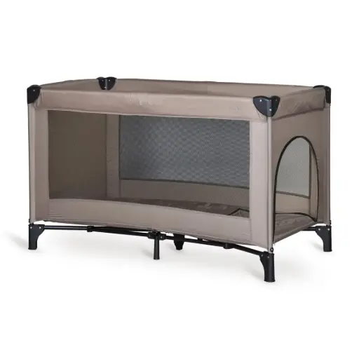 [30WCLZ0101] Quax - Lit Pliant avec Tirette - 60x120cm - Beige