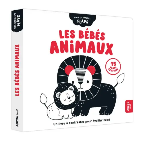 Auzou - Mes premiers flaps - Les bébés animaux 