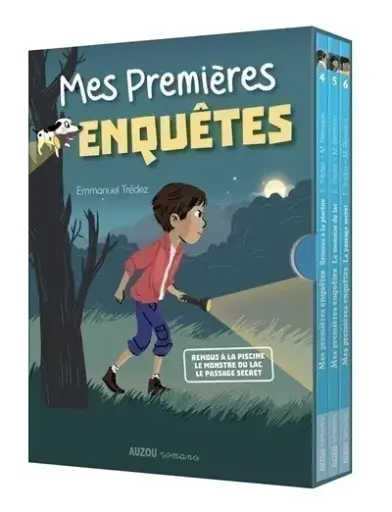 Auzou - Coffret bibliothèque 2 - Mes premières enquêtes - Tomes 4 à 6 [RO2340-5]