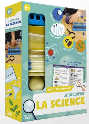 Auzou Lab' - Je découvre la science -  6 ans + 