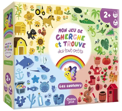 Auzou - Grands Jeux - Mon jeu de cherche et trouve des tout-petits - 2 ans + [JE240004-1]