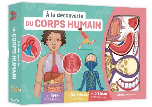 Auzou- A la découverte du corps humain - 5 ans +