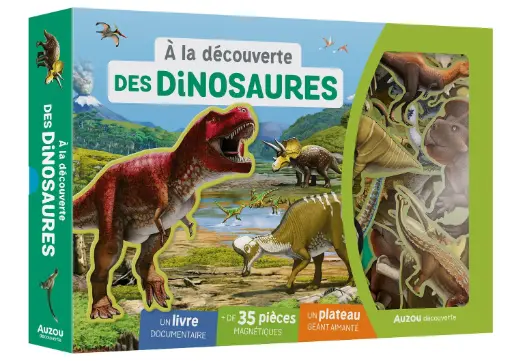 Auzou- A la découverte des dinosaures - 5 ans +